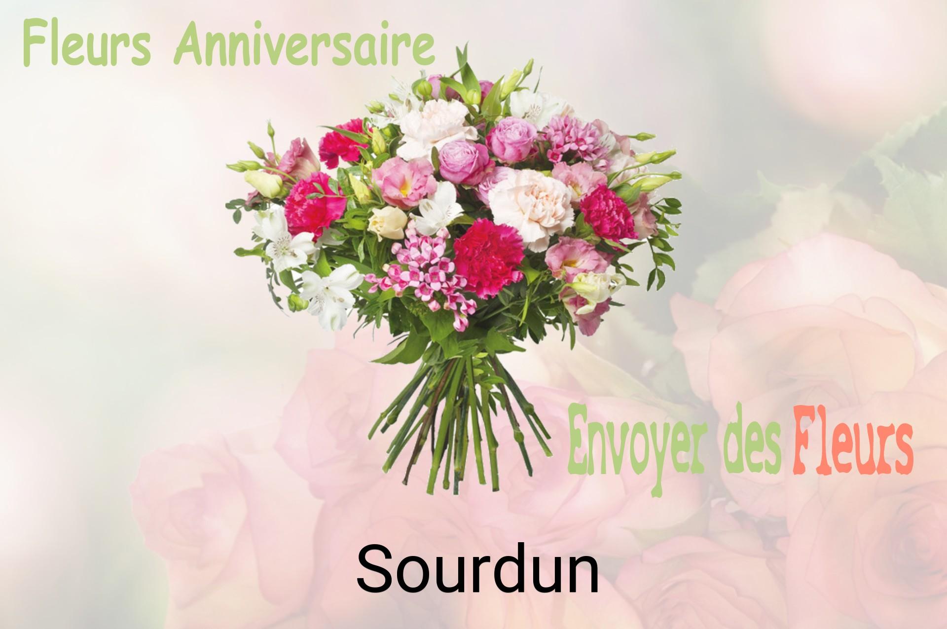 Bouquet de fleurs d’anniversaire livré à Sourdun